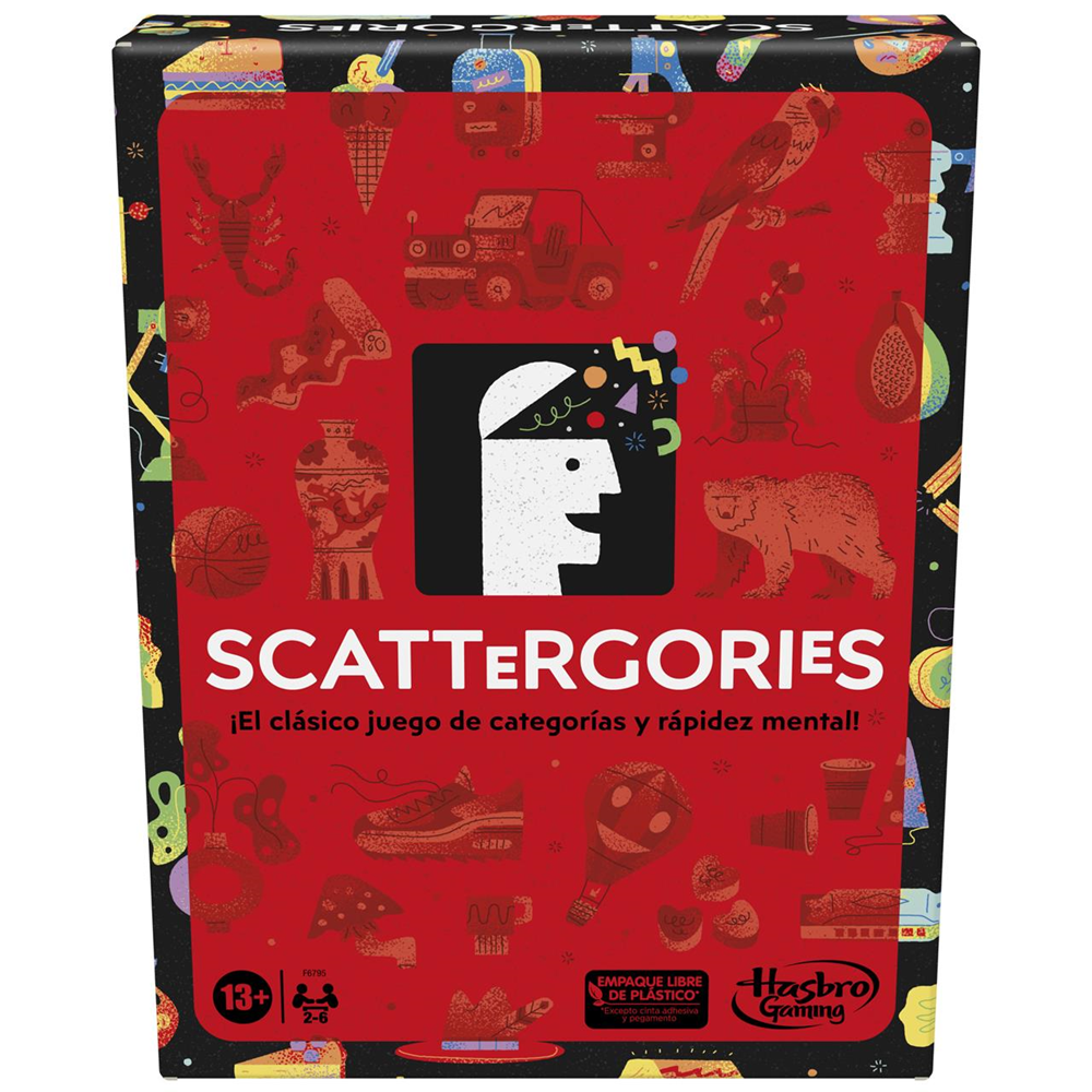 Juego Scattergories Piensa Rapido Hasbro F6795105