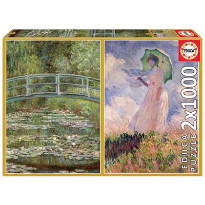 Puzzle Educa 2X1000 Piezas Monet