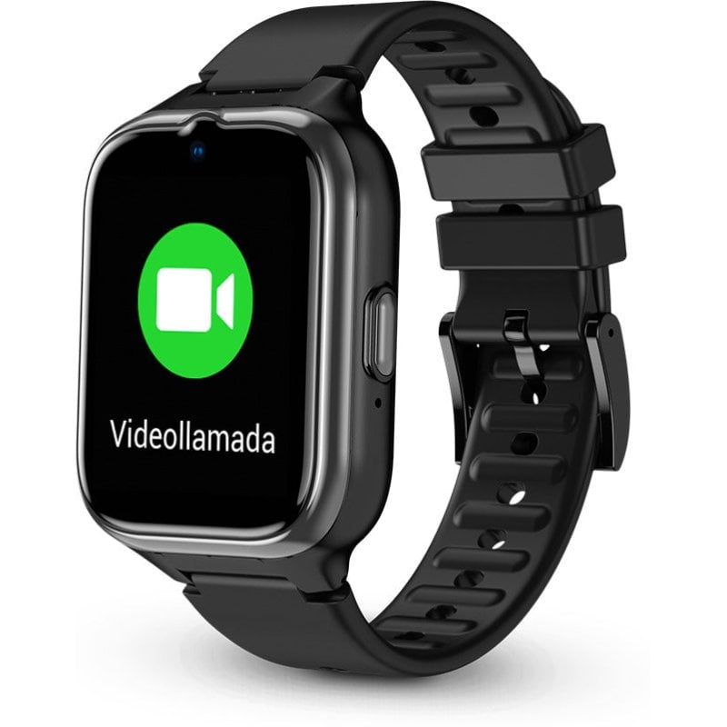 Spc Smartee 4G Senior Smartwatch Para Mayores Gps Y Boton Sos Negro